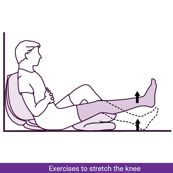 Exercises to stretch the knee
