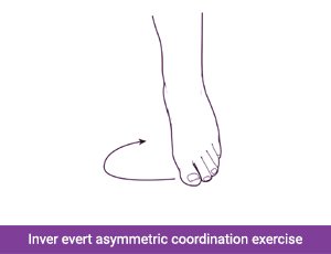 Inver evert asymmetric coordination exercise